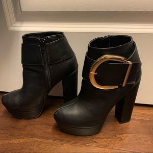 Black Platform Boots